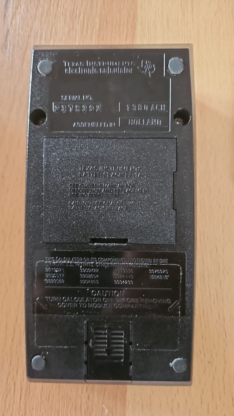 Texas Instruments Calcolatrici tascabili: TI-59, Master Lib Modul,Texas Instruments,Standard Batterien – Usato da Mauren TG venduto da nochbilligerjakob 8