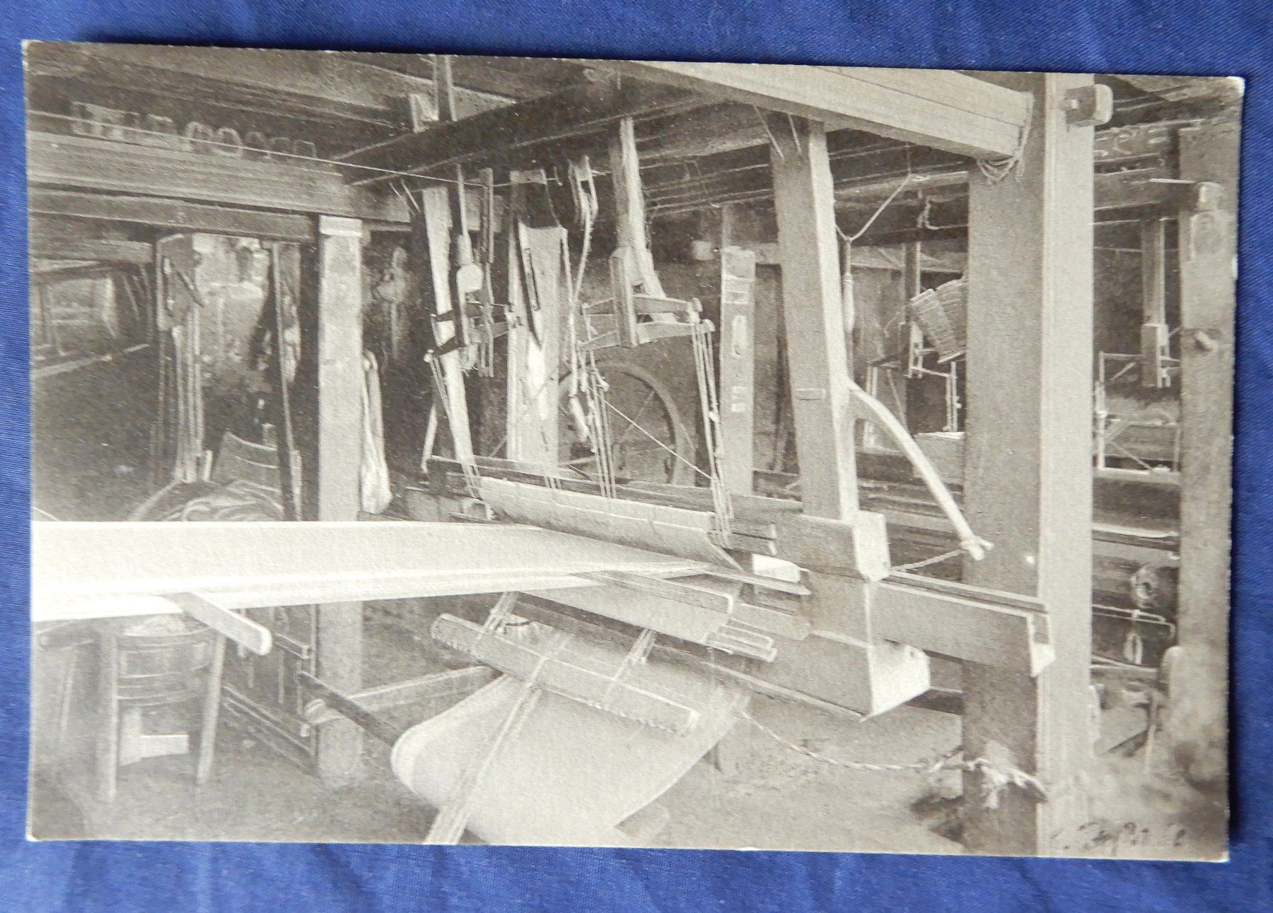Cartoline postali: Alte Ansichtskarte: Blick in einen Webkeller, Rarität! – Usato da Senèdes venduto da Framboise52