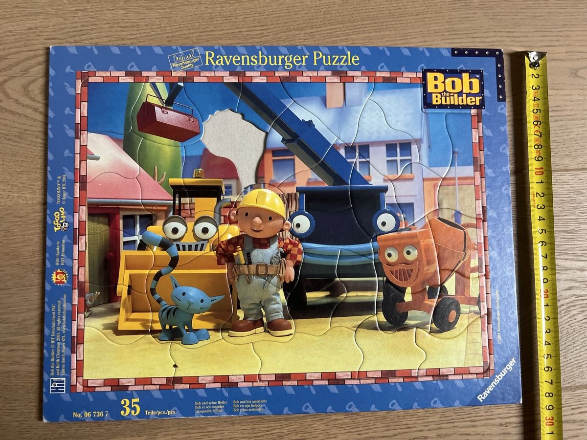 Ravensburger Puzzle: Ravensburger Puzzle Bob der Baumeister, 35 Teile – Difettoso da Oensingen venduto da katepe