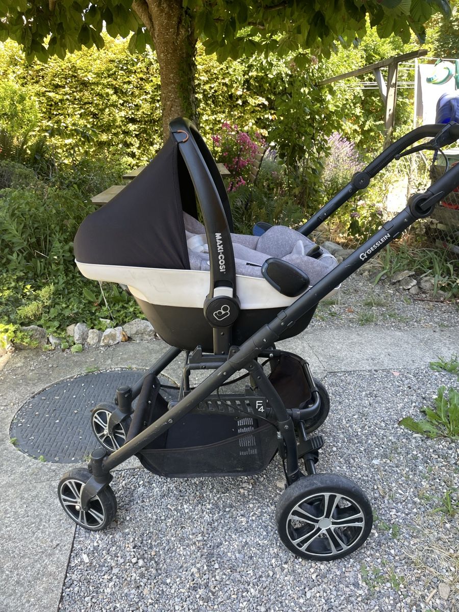 Vielseitiger Kinderwagen Gesslein F4 Air (D'occasion)  Nidau pour CHF 80   retrait uniquement | Acheter sur Ricardo