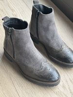 Schöne Leder Stiefeletten Gr. 37