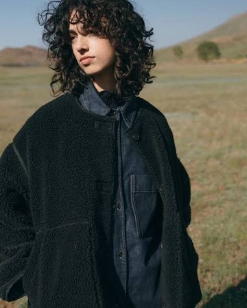 Girls of Dust Wendejacke mit Teddyfell