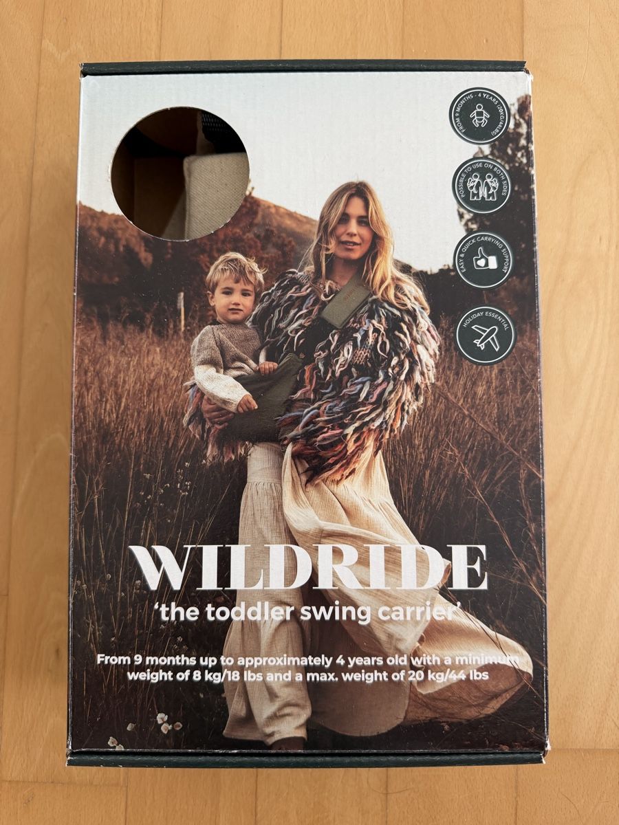 Marsupi portabebè: Wildride Toddler Carrier Sand Linen – Nuovo (secondo la descrizione) da Oberrieden venduto da edm_5pf7