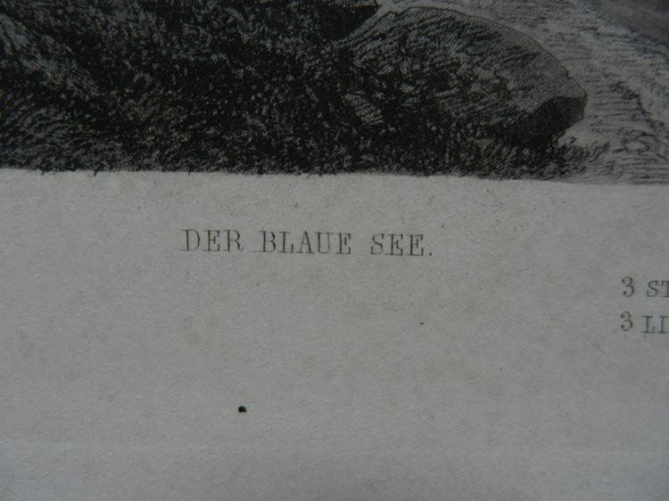 Stiche: Blausee Berner Oberland – Gebraucht aus Risch von Rischli15 2