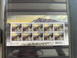 Kleinbogen mit Ausgabetag Stempel 7.3.2013 Bern 