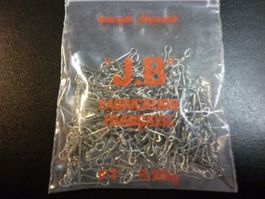 100 émerillons JB n° 3 Agrafenwirbel
