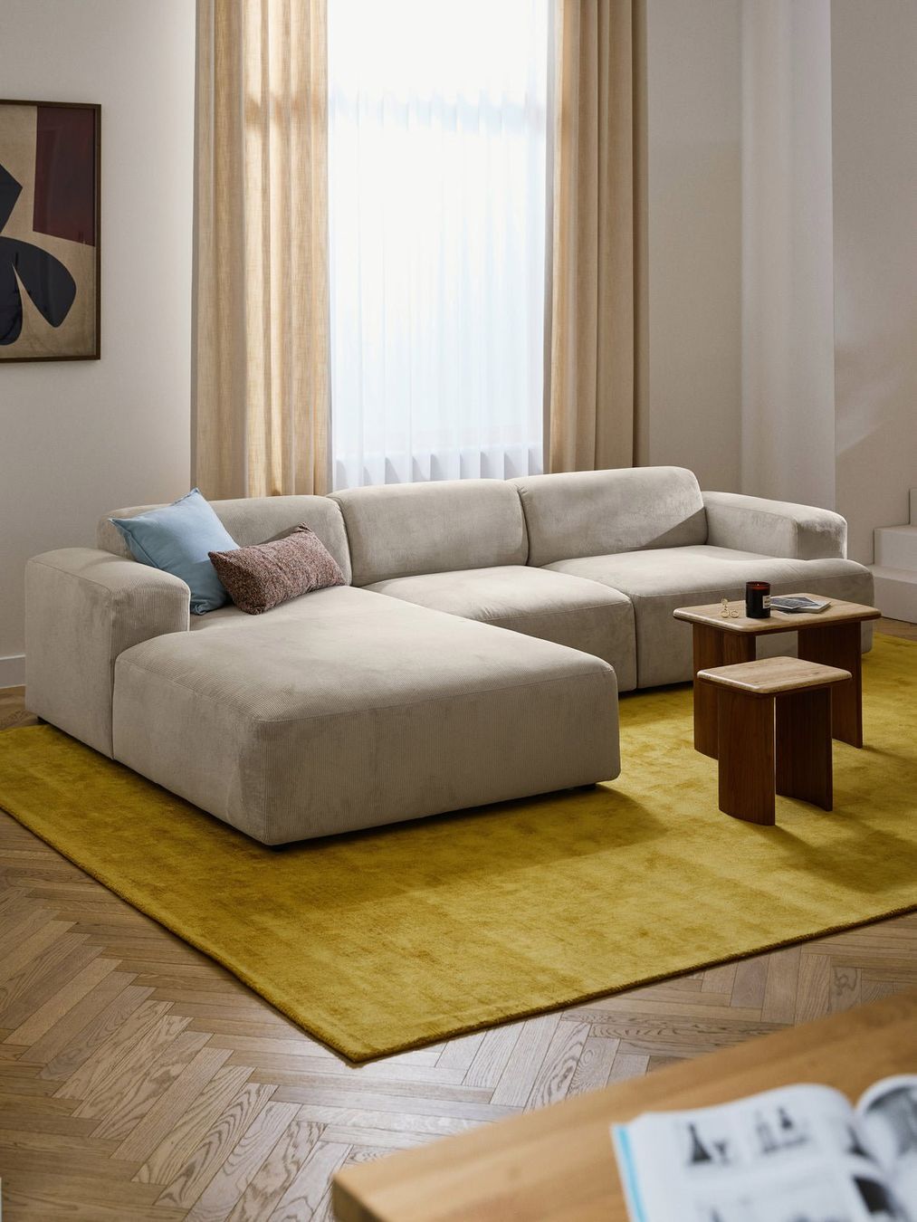 Westwing Divani: Cord-Ecksofa Melva (4-Sitzer)CHF 4’499-45% – Nuovo (secondo la descrizione) da Otelfingen venduto da Yvonne_Outlet 7