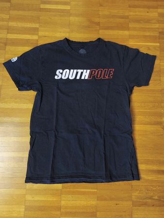Southpole T-Shirt Grösse L schwarz guter Zustand