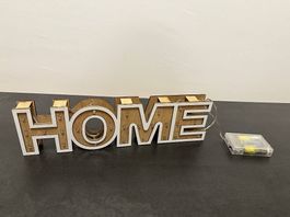 Home Marquee Sign with Lights