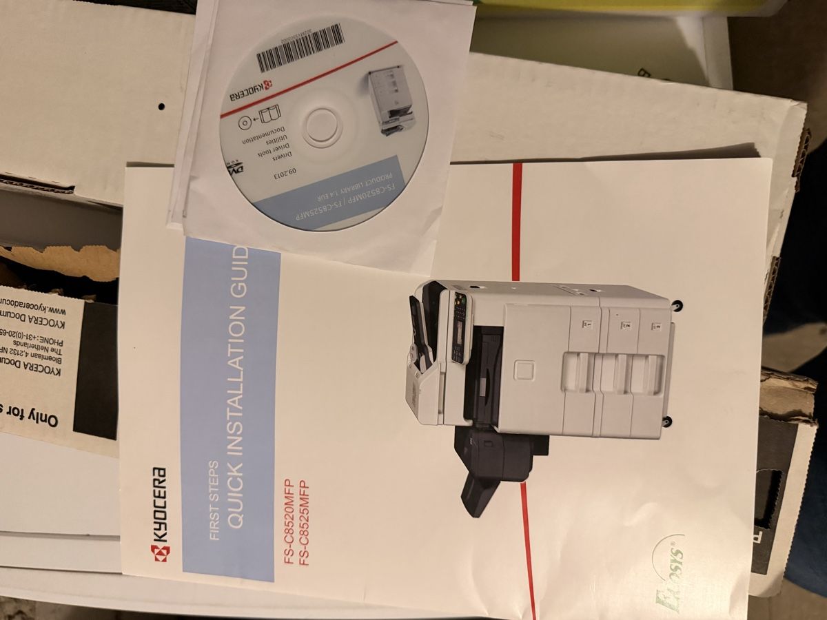 Kyocera Drucker: Kyocera FS-C8520MFP Farb-Multifunktionsdrucker A3 – Gebraucht aus Winterthur von Schneider.80 4