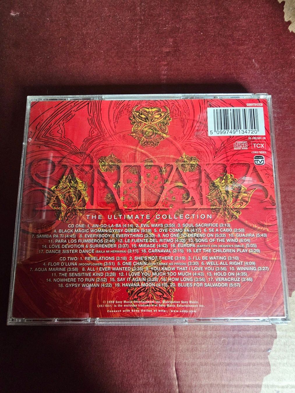 CD: CD - Santana – The Ultimate Collection – Usato da Biberist venduto da Foolio0 1