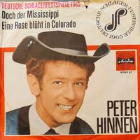 Vinyl Single Peter Hinnen - Doch der Mississippi