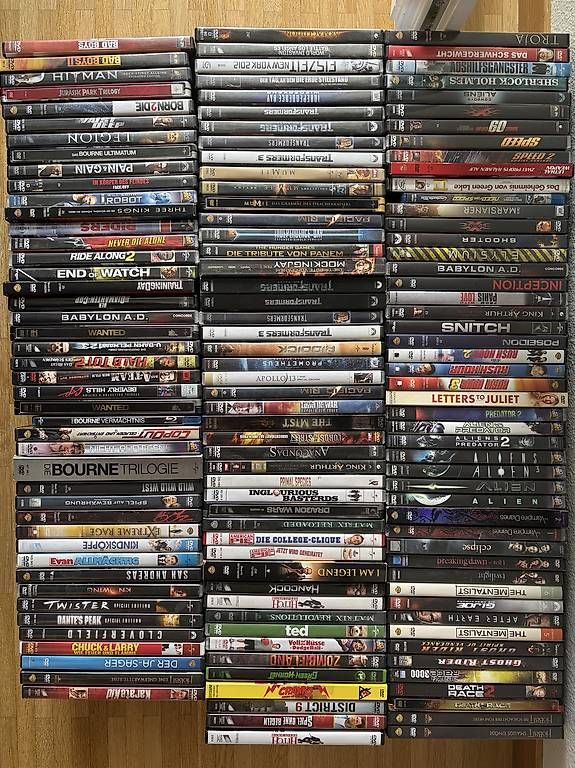 Tutti i DVDs: Grosse Filmsammlung – Usato da Zofingen venduto da Zysset_M