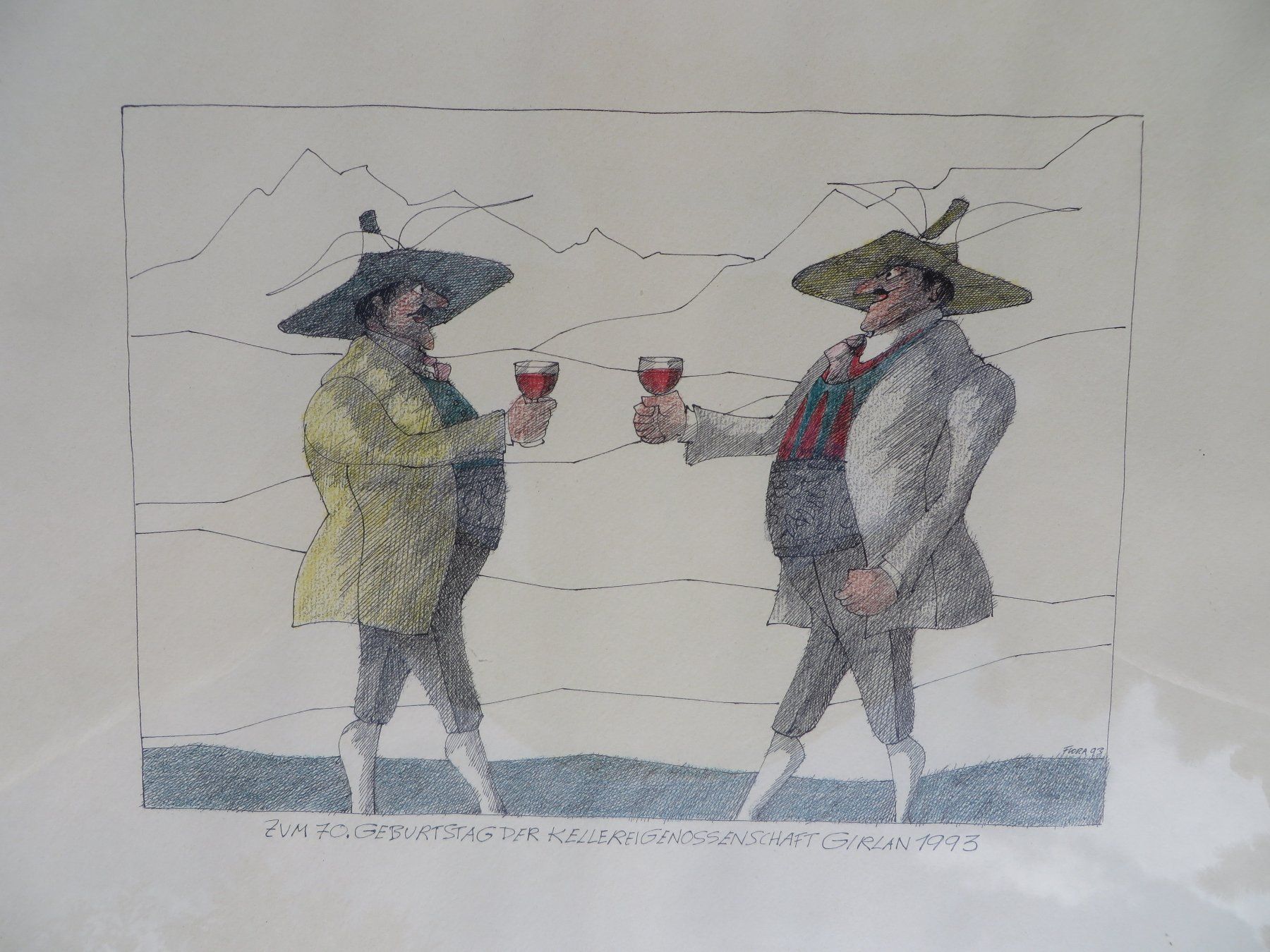Grafiken & Lithographien: Paul Frora  Farb offset 1922-2009 – Gebraucht aus Bad Ragaz von FutureZ