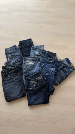 Damen Jeans Hosen Paket, Top Marken, Gr. 26-28, Sommer
