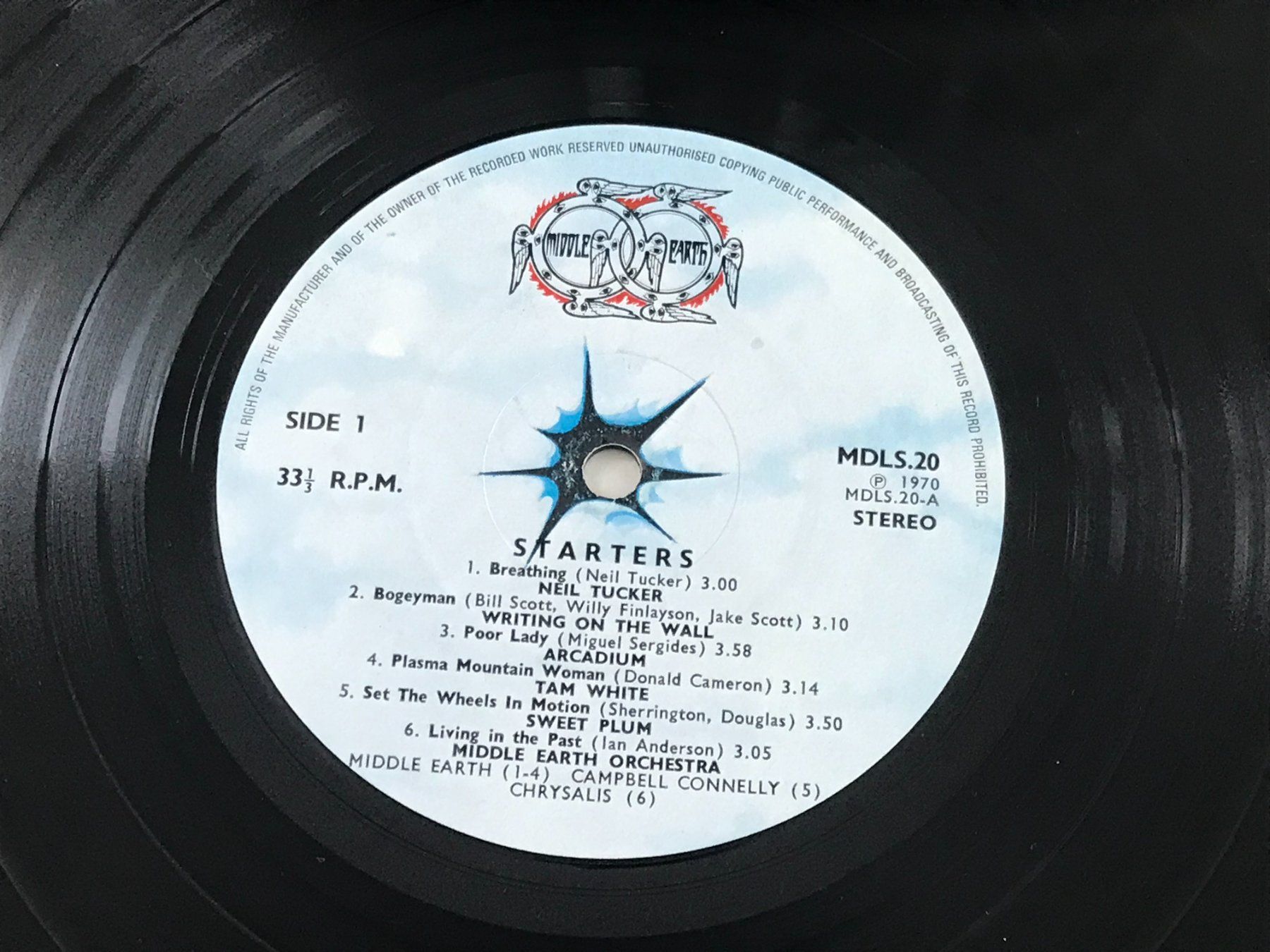 Dischi in vinile: EARTHED - ARCADIUM + Writing On The Wall + Tom White - Prog – Usato da Buchs AG venduto da Archie 2