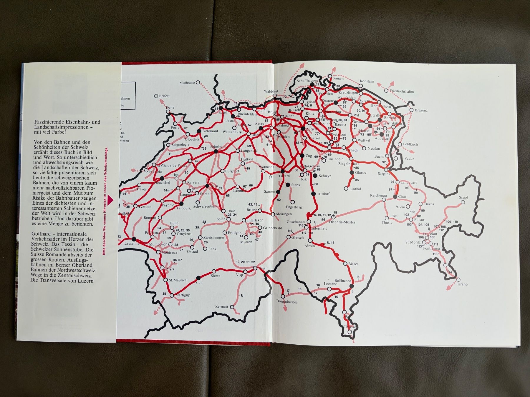 Libri: Buch Schweizer Bahnen. Schweizer Landschaften – Usato da Nunningen venduto da anclaudia 1