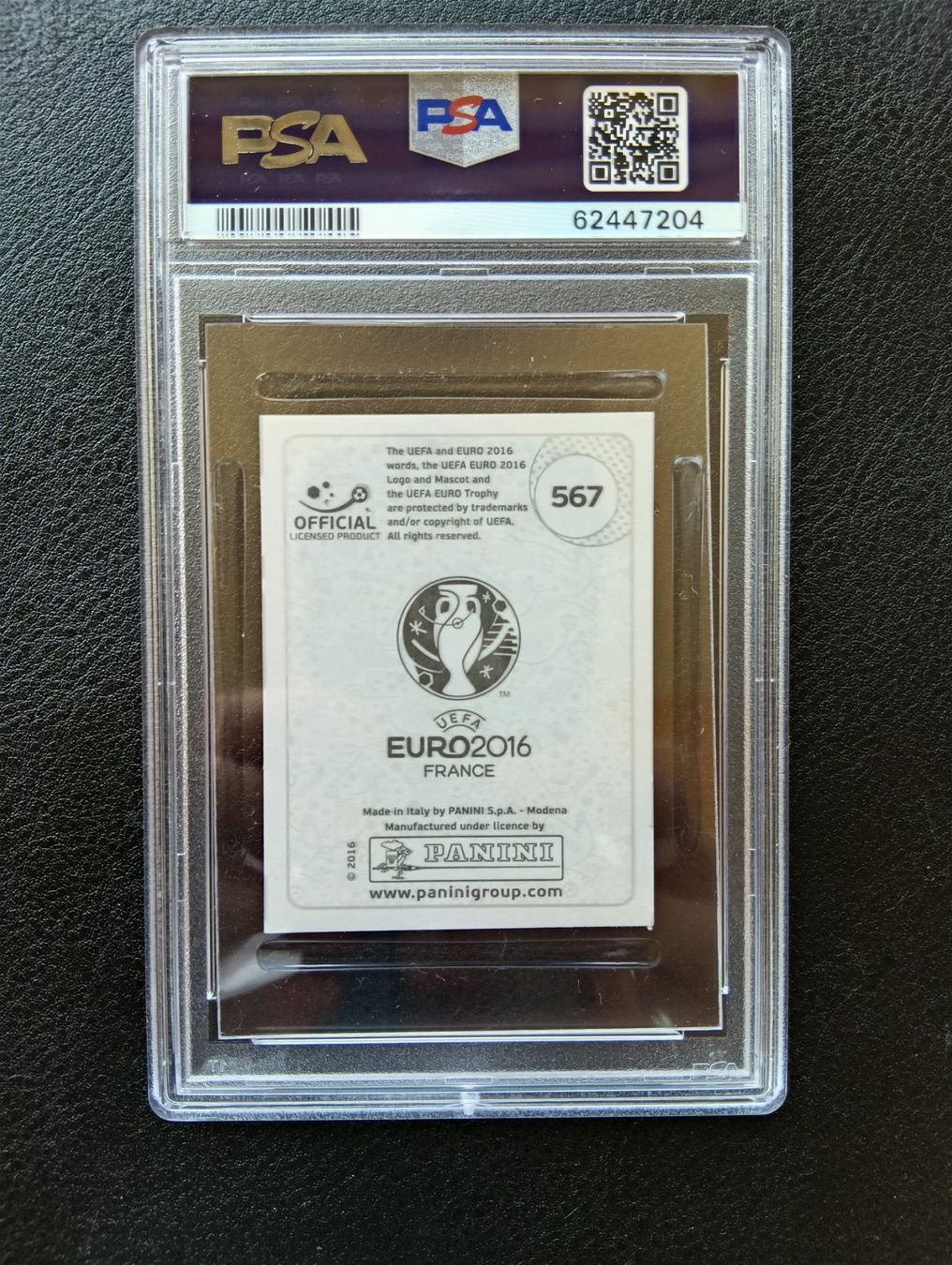 Panini Cartes à collectionner: 2016 Panini Zlatan Ibrahimovic PSA 9 #567 – D'occasion à Steinen par antikesundseltenes 1
