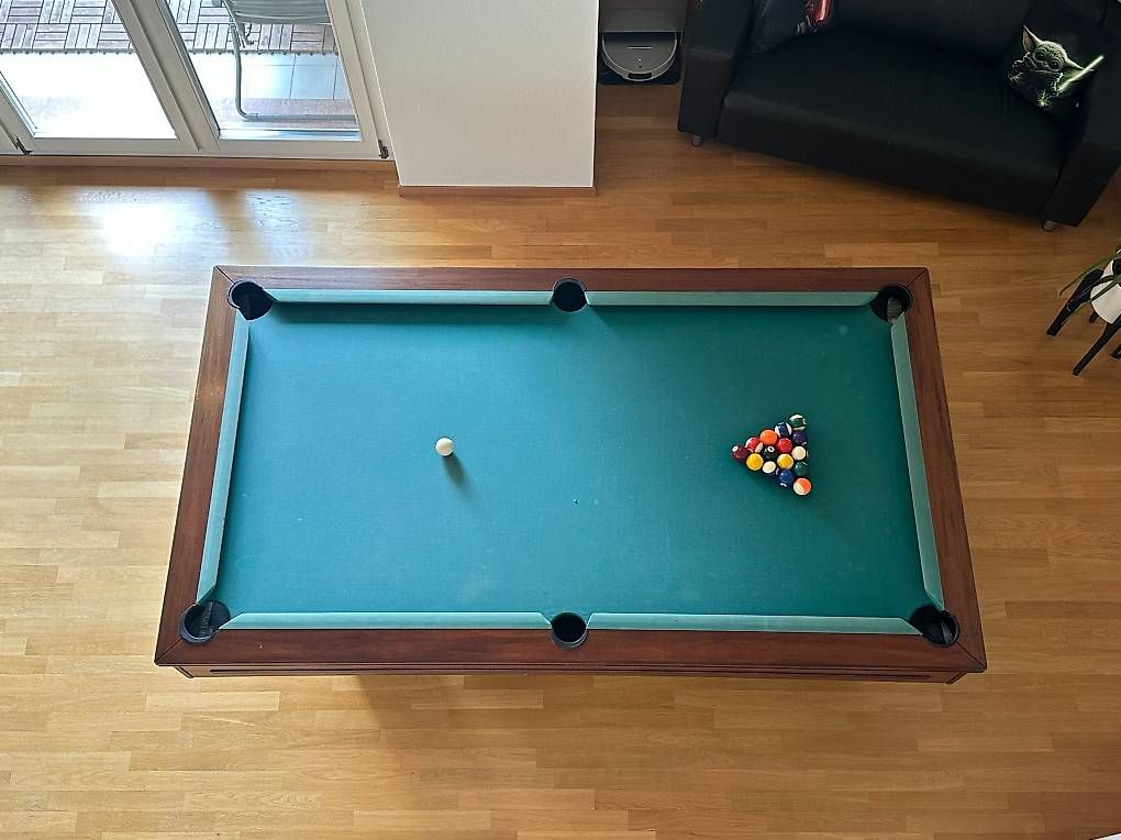 Tables de billard: Billardtisch gratis abzugeben – D'occasion à Möhlin par viv_v52q 1