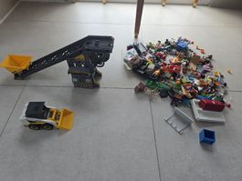 convoyeur avec pelleteuse Playmobil 4041 avec lot suprise