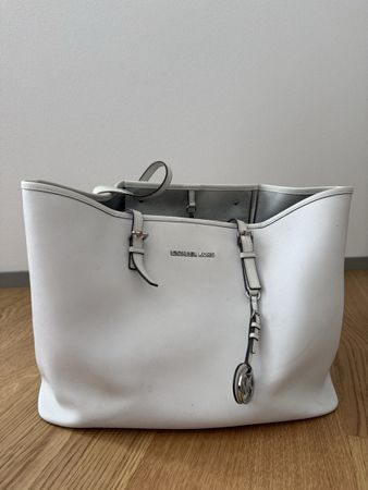 Michael Kors Shopper Tote Bag Weiss / Creme