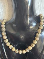 Magnifique collier en pierre naturelle -Jaspe Delmatien