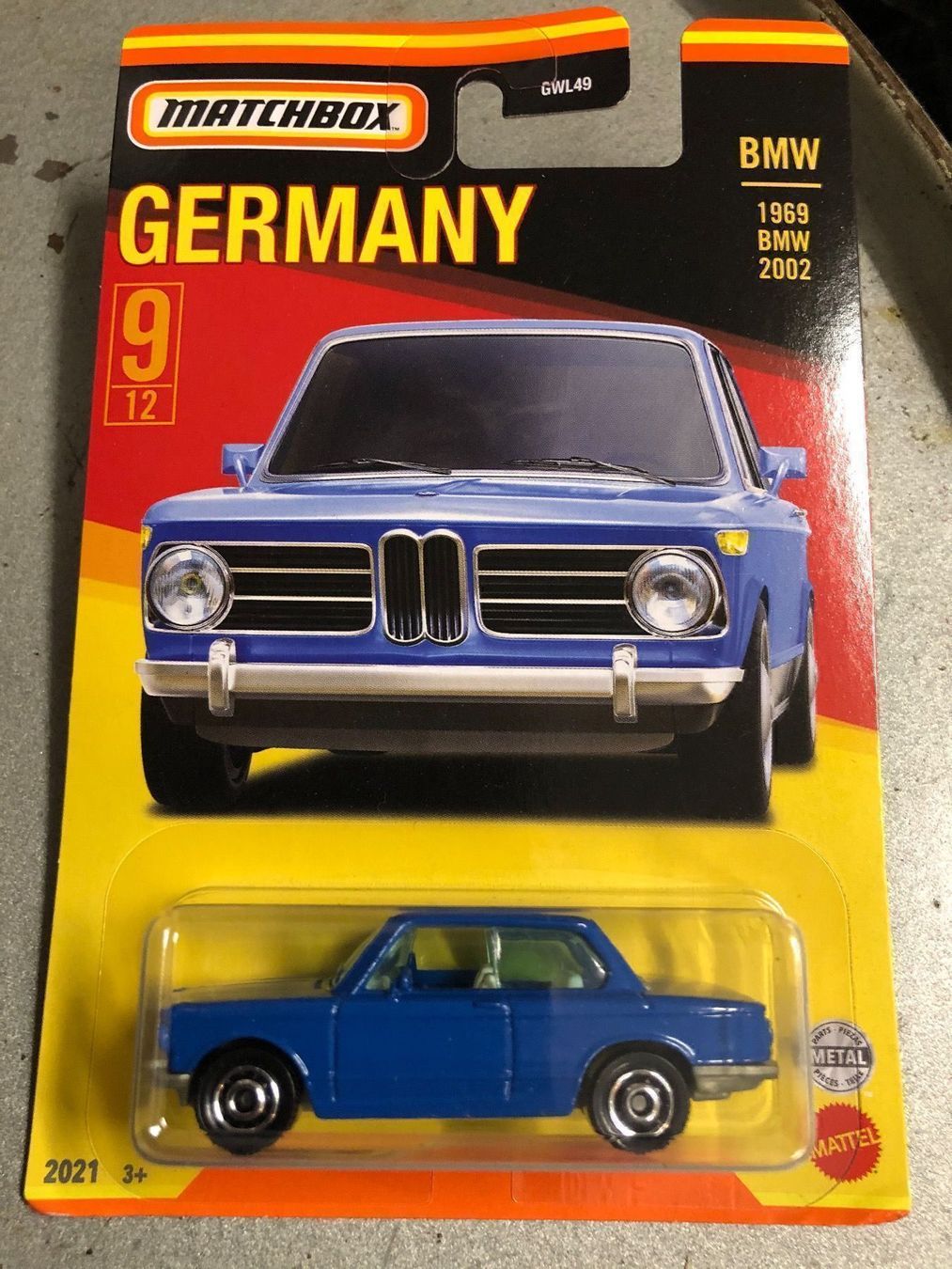 Matchbox Modellini d'auto: Bmw 2002 1969 – Nuovo e nell'imballaggio originale da Reinach AG venduto da rares75
