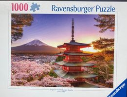 Ravensburger Puzzle «Mount Fuji Cherry Blossom View» NEU