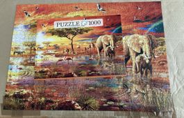 Puzzle Savanne 1000 Teile