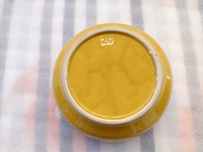 Rössler Ciotole: RÖSSLER Senffarbe Salatschüssel 20cm -C42 – Usato da Morges venduto da vimajes12 2