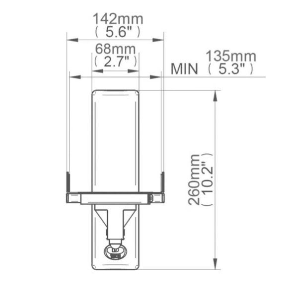 Wandhalterungen: BT77 B-Tech Lautsprecher-Wandhalterung Weiss – Neu (gemäss Beschreibung) aus Neerach von Arbimus 8