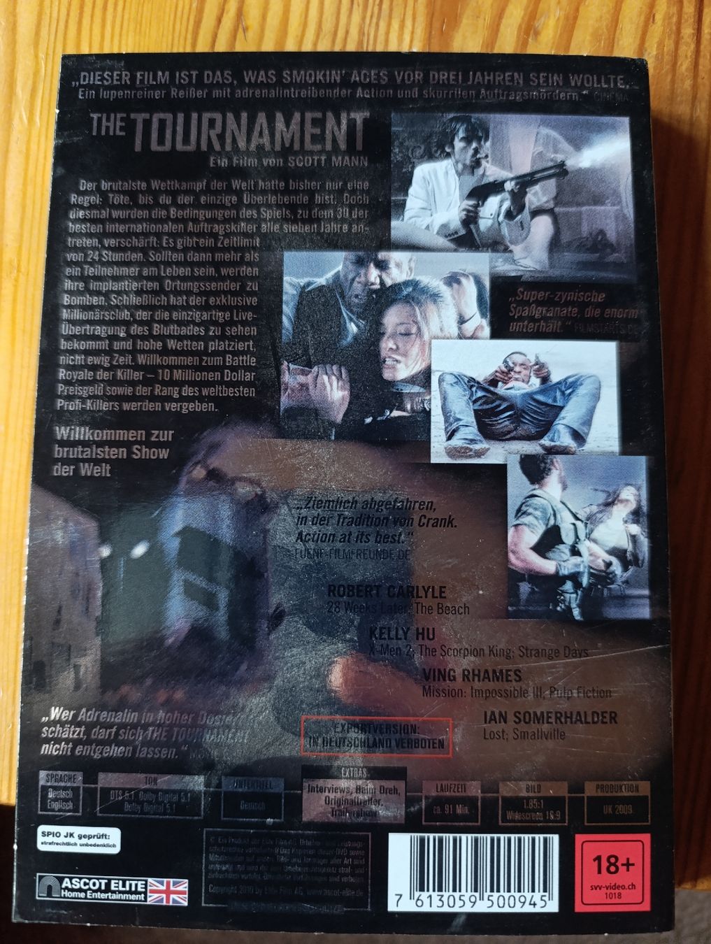 Alle DVDs: The Tournament  – Gebraucht aus Fischenthal von anj_gp6g 1