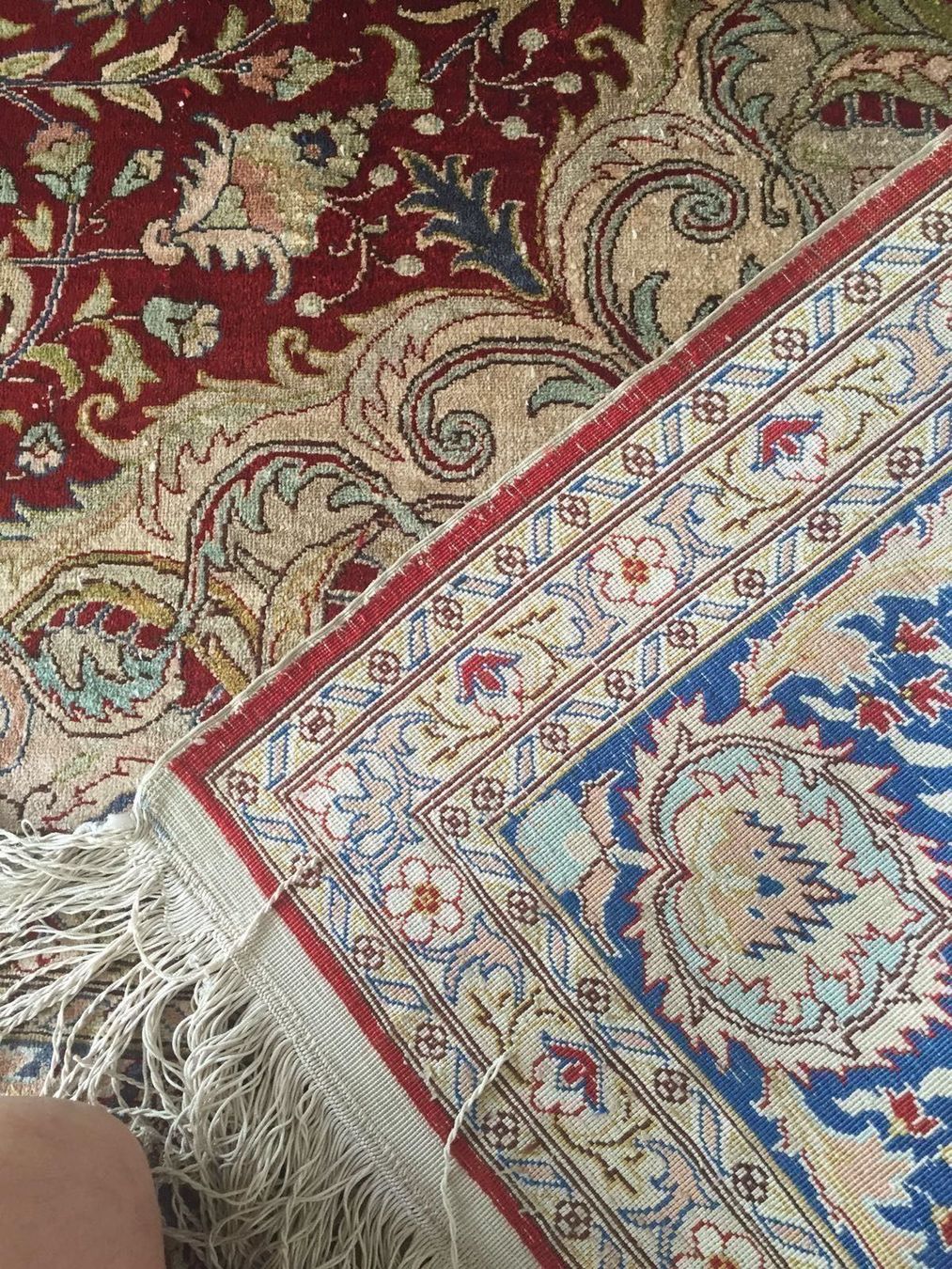 Teppiche: An important Large Silk Carpet Anatolia extra fine Rare' – Gebraucht aus Morges von Audemars07 4