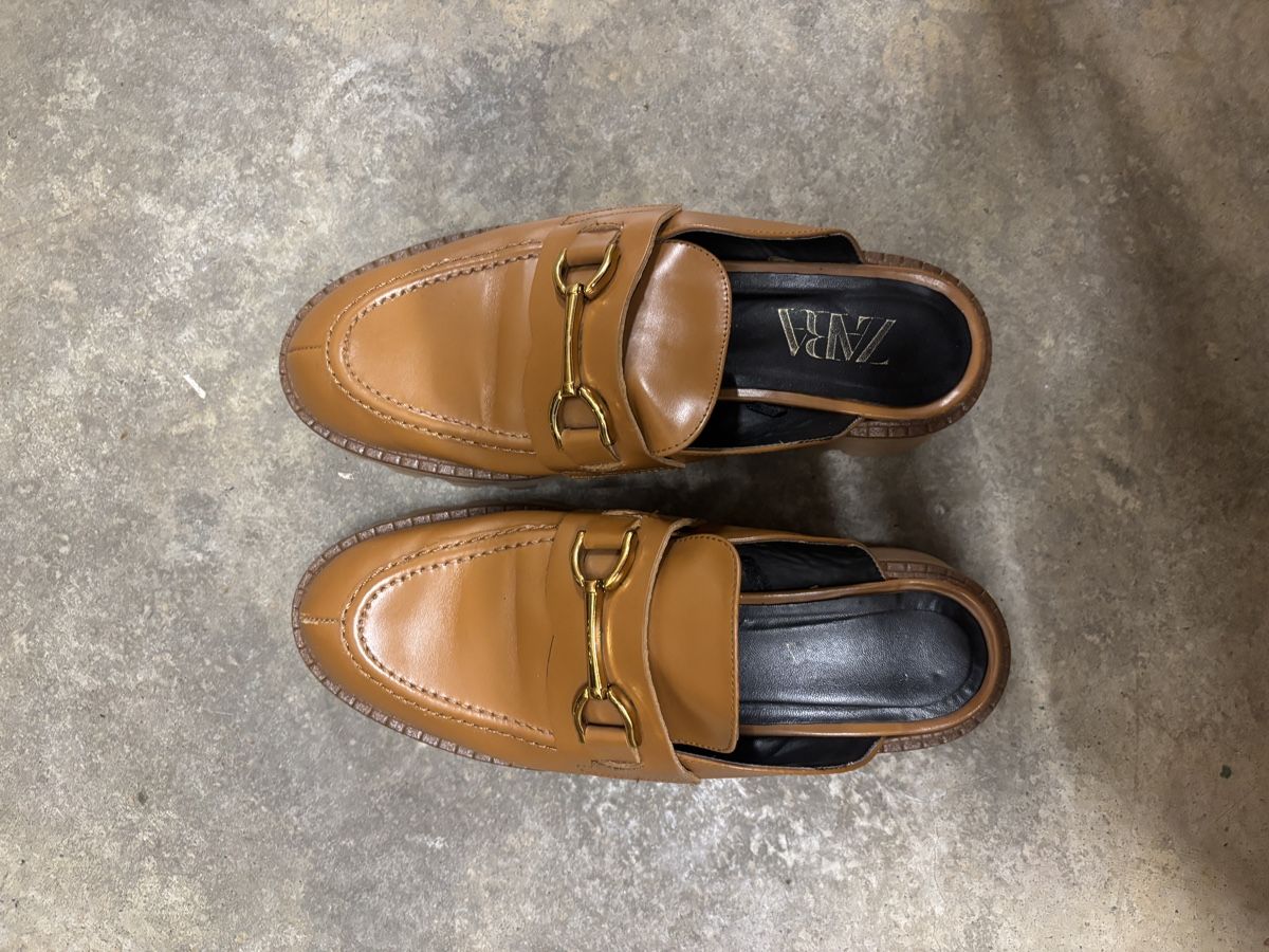 Zara Scarpe da donna: Mules compensées marron ZARA – Usato da Bulle venduto da ali_7fns