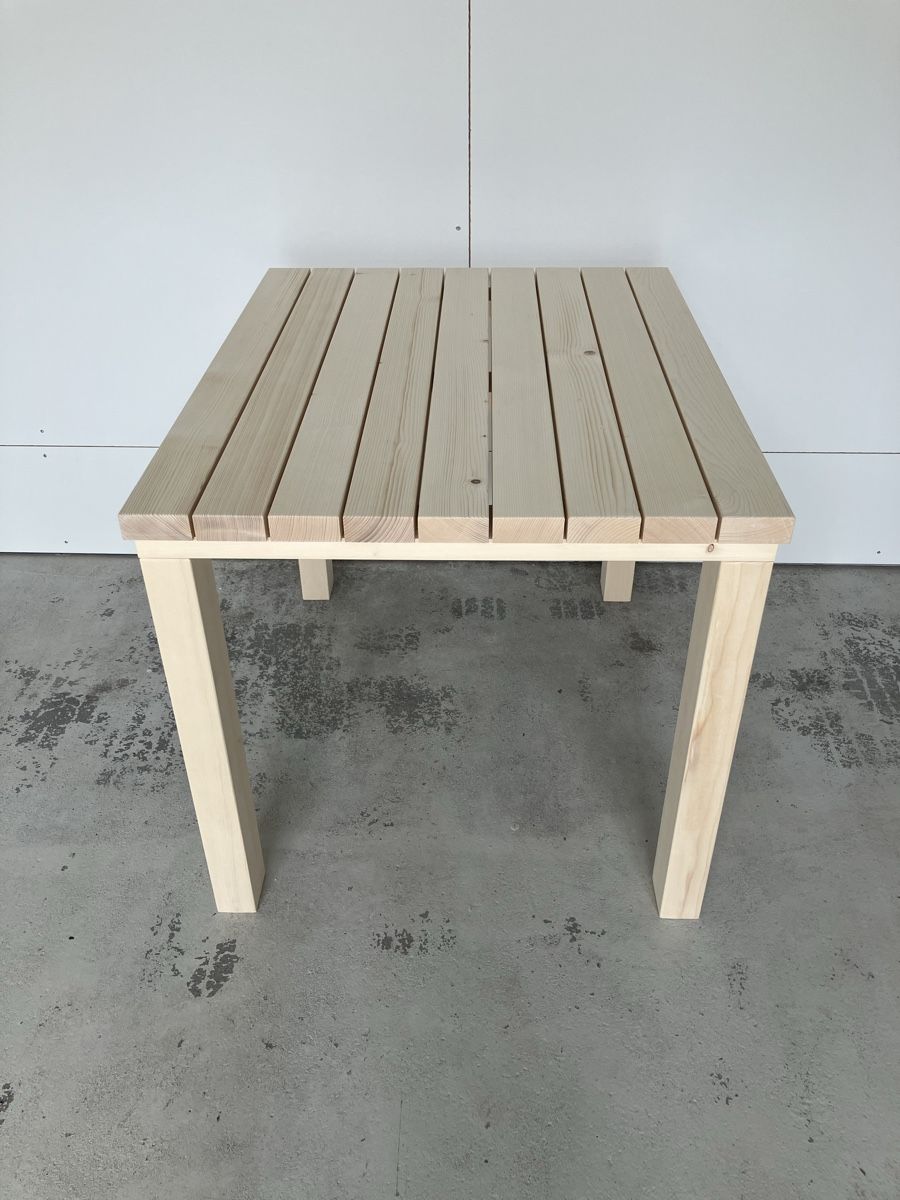 Tavoli: NEU Gartentisch aus Fichte 1m x 0.8 m – Nuovo (secondo la descrizione) da Werthenstein venduto da LEGE77 5