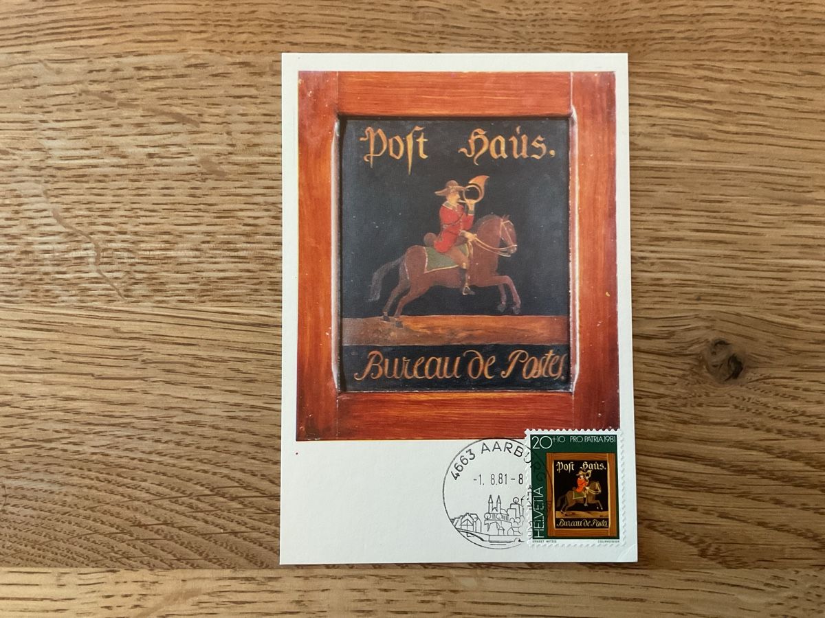Tutti i francobolli: Alte Ansichtskarten aus der Schweiz mit Briefmarken! – Usato da Cham venduto da Igugus 2