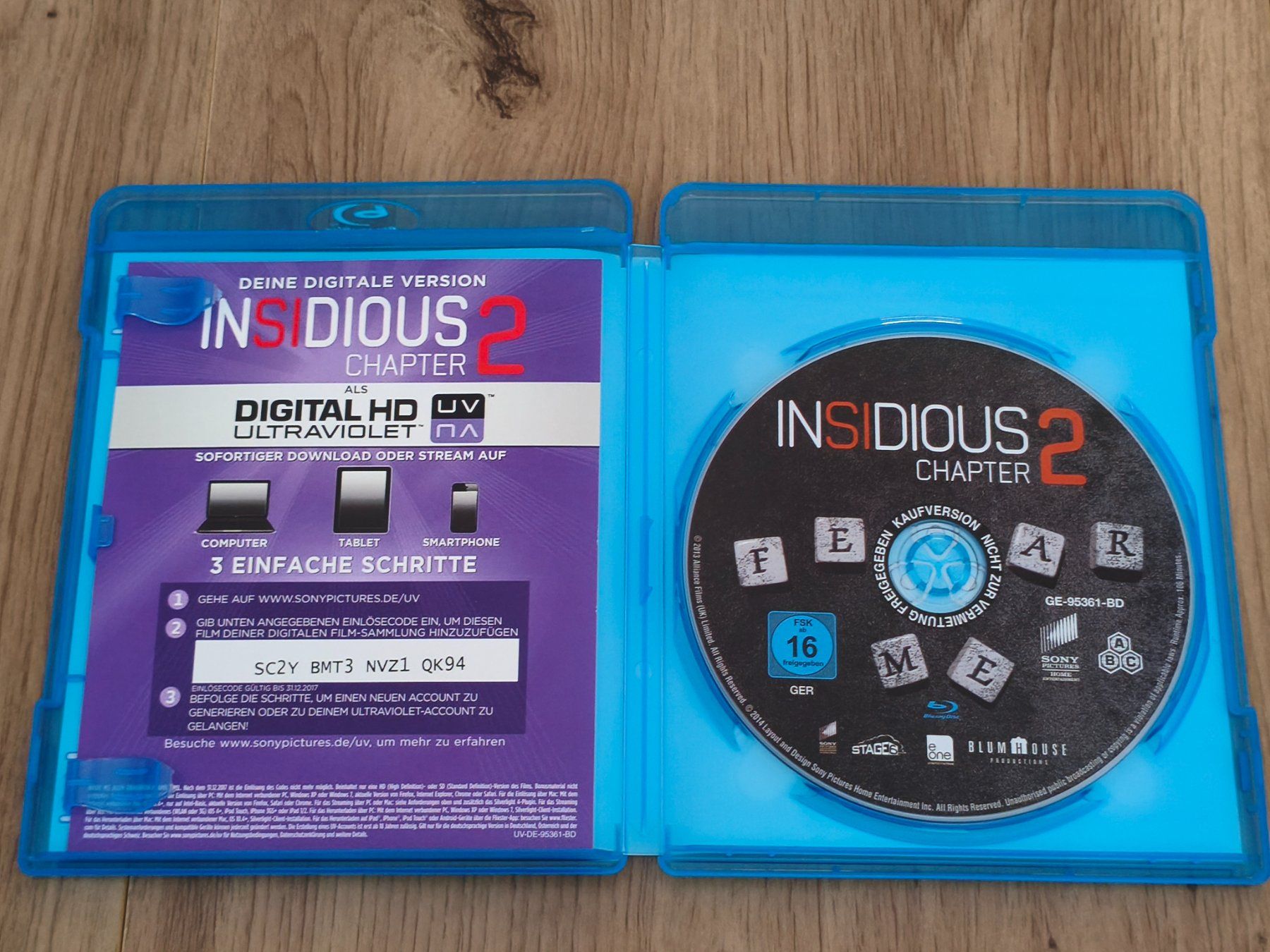 Alle DVDs: Insidious: Chapter 2 – (Blu-Ray/2013) – Gebraucht aus Schaffhausen von philscardstore 4