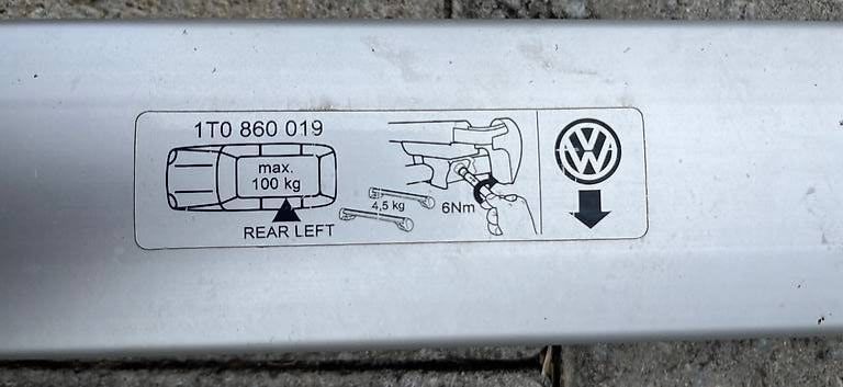 VW Portapacchi: Dachträger VW – Usato da Englisberg venduto da Tobetz 2