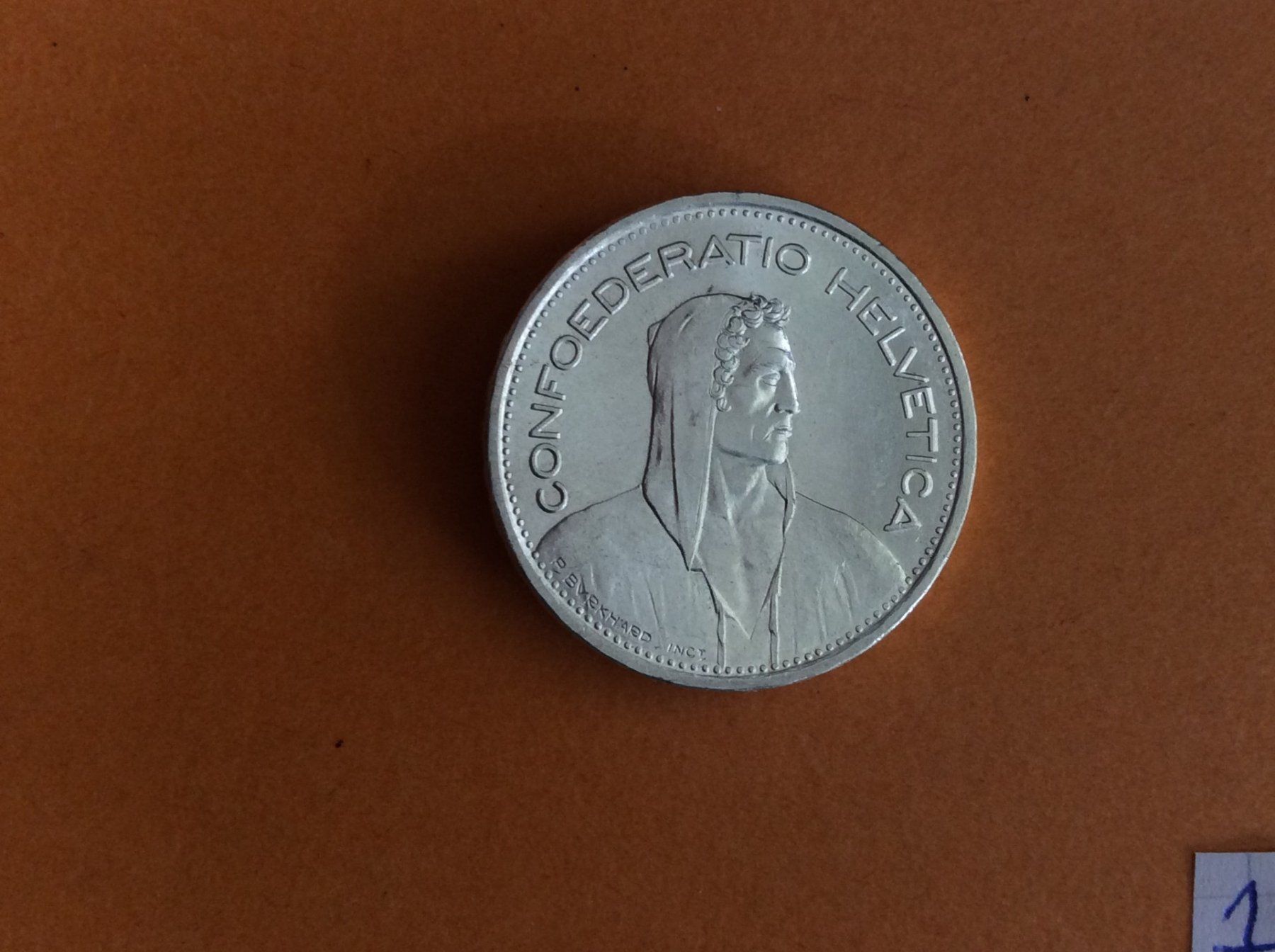 Alle Münzen: 5 francs  1954  Très belle – Gebraucht aus Genève von pie_fh2d 1
