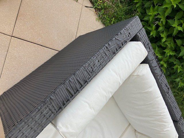 Tischset: Gartenlounge Set Polyrattan braun mit Tisch – Gebraucht aus Dättwil AG von Sancho78 4