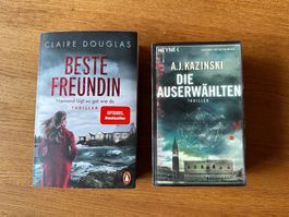 2 Thriller Taschenbücher – Spannung pur