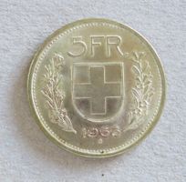 5.- Fr.  1966, Silber