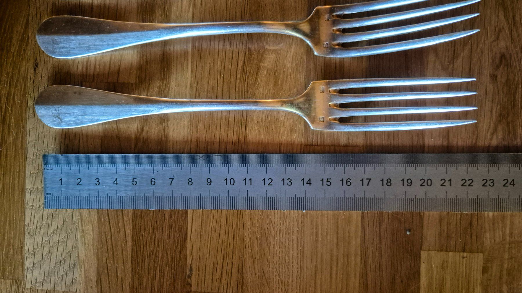 Forchette: 6 fourchettes en argent – Usato da Mervelier venduto da marbre75 1
