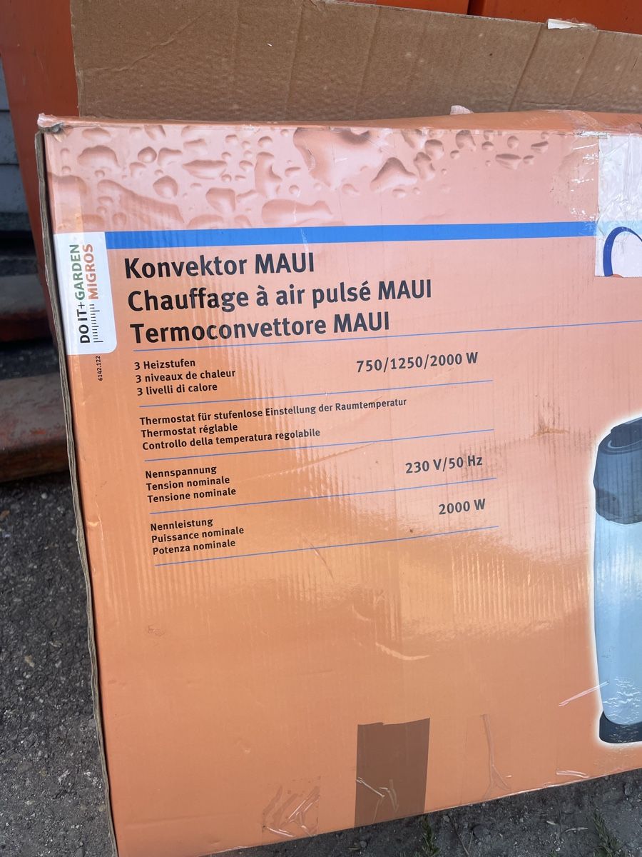 Heizgeräte: Chauffage à air pulsé – Gebraucht aus Lucens von bek_2w8p 3