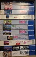 11 Puzzles 1000/1500 Teile