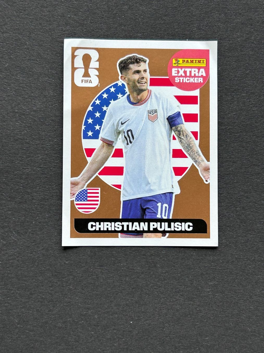 Panini Sammelbilder & Trading cards: Panini WM 2026 - Pulisic - Extra Sticker Bronze – Neu (gemäss Beschreibung) aus Bern von rog_8j79 1