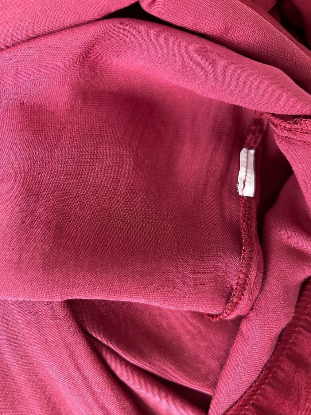 Stradivarius Camicette: Stradivarius Bluse, weinrot, Gr. M – Usato da Horn venduto da Resvi 3