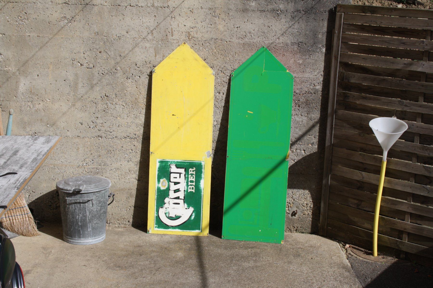Insegne: SCHILD PFEIL VINTAGE ALU TAFEL – Usato da Wauwil venduto da Pneuedy 6