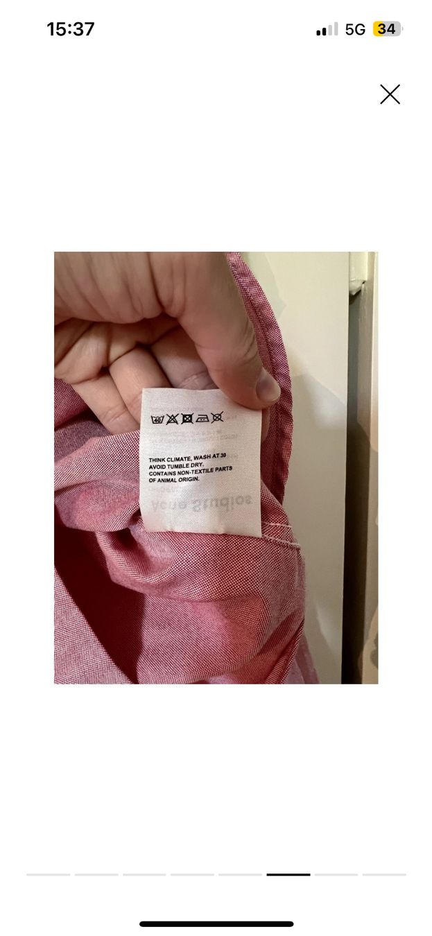 Camicette: ACNE STUDIOS Rosa Hemd (neu) – Nuovo e nell'imballaggio originale da Zurich venduto da Jul_wr5m 5