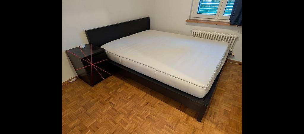Letti: IKEA MALM Bed frame / Bettgestell (180x200) – Usato da Zürich venduto da chr_9ljt